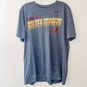 Nike Blue Minnesota Golden Gophers Tee